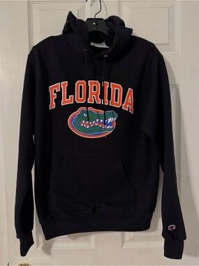 University of Florida Gators Black Hoodie Sweatshirt - Champion